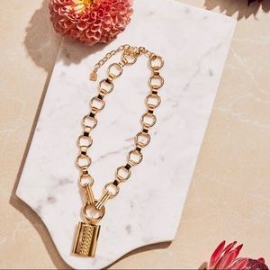 Dannijo Gold Eliza Statement Necklace BOS New NWT